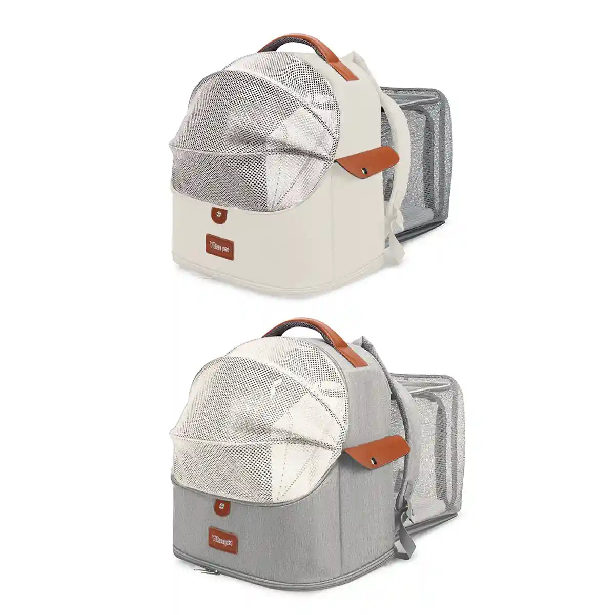Breathable Pet Travel Backpack Carrier Portable & Expandable Design