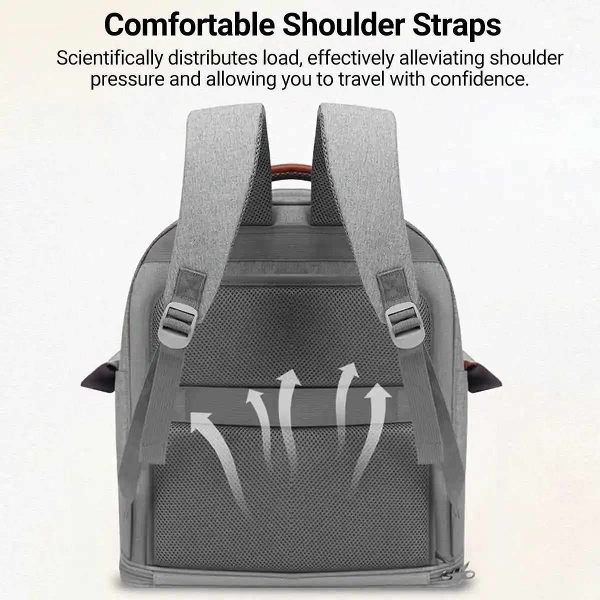 Breathable Pet Travel Backpack Carrier Portable & Expandable Design