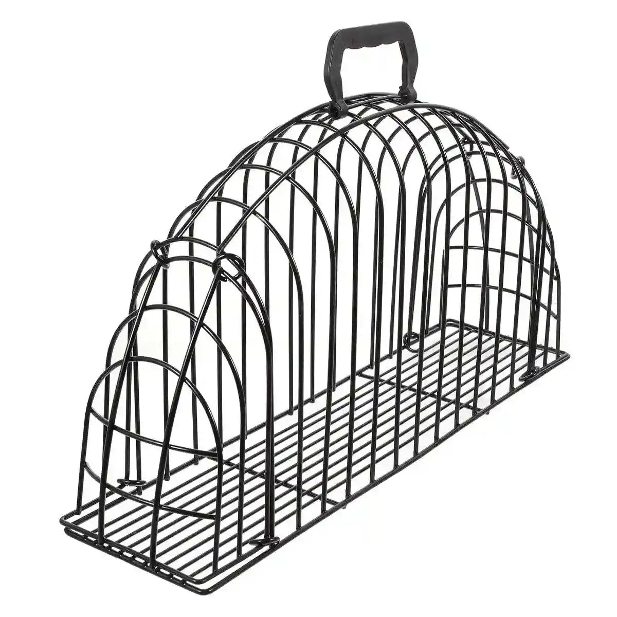 Secure Metal Cat Cage for Grooming and Travel
