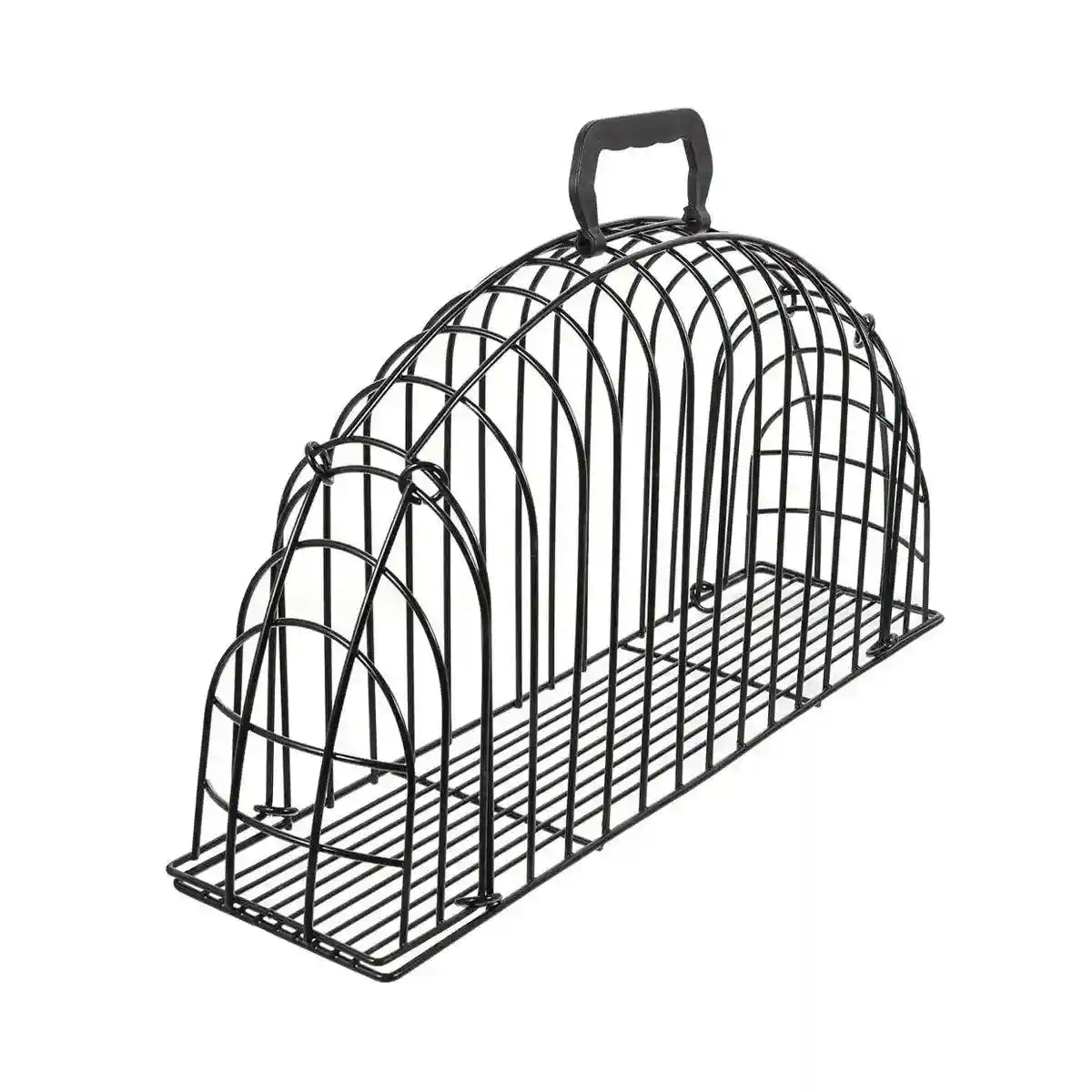 Secure Metal Cat Cage for Grooming and Travel