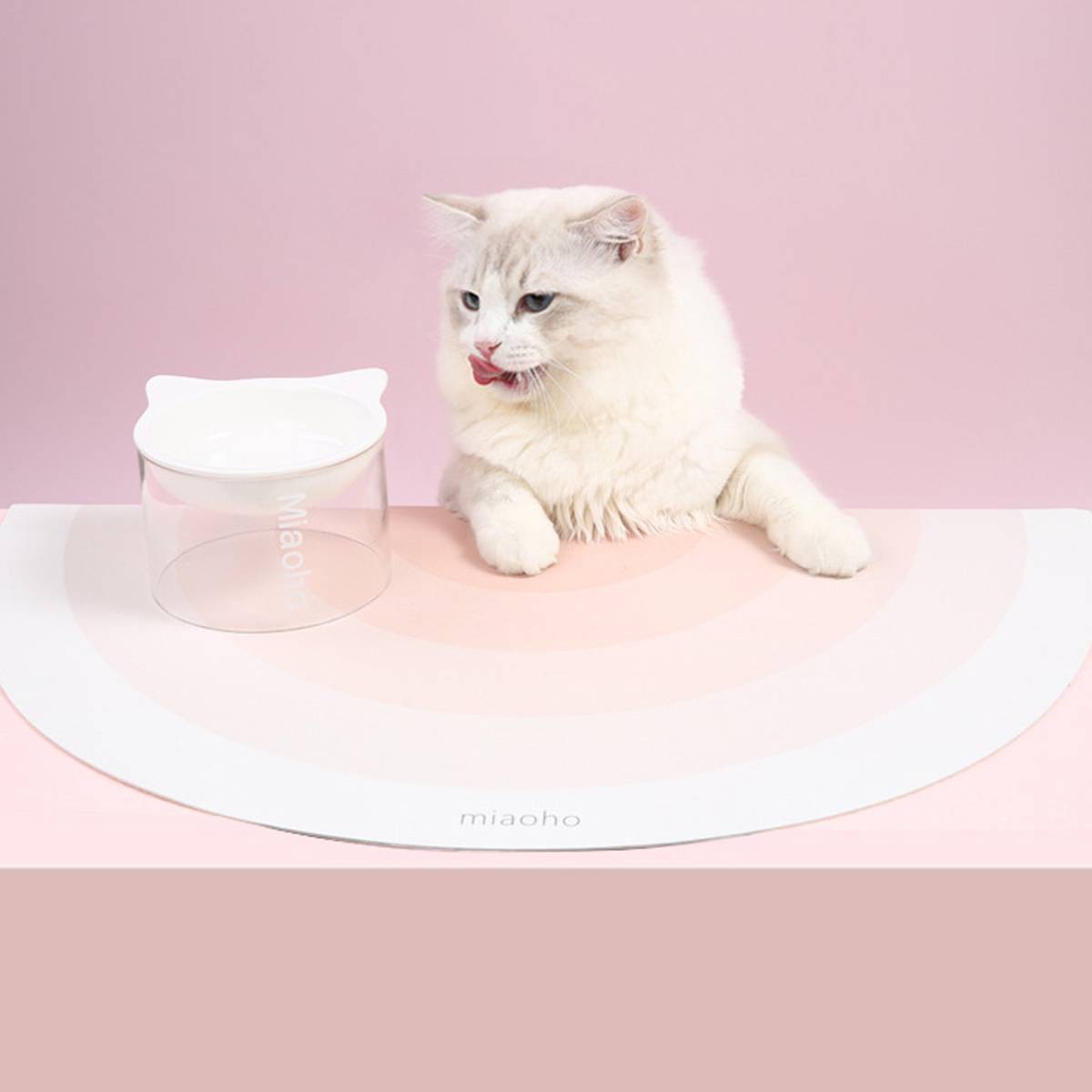 Cat Food Mat Waterproof Anti-Slip Feeding Mat