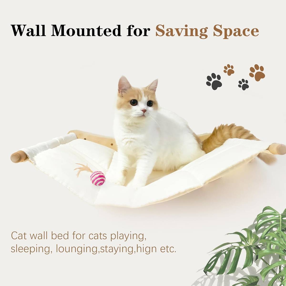 Wall Mounted Cat Hammock Bed