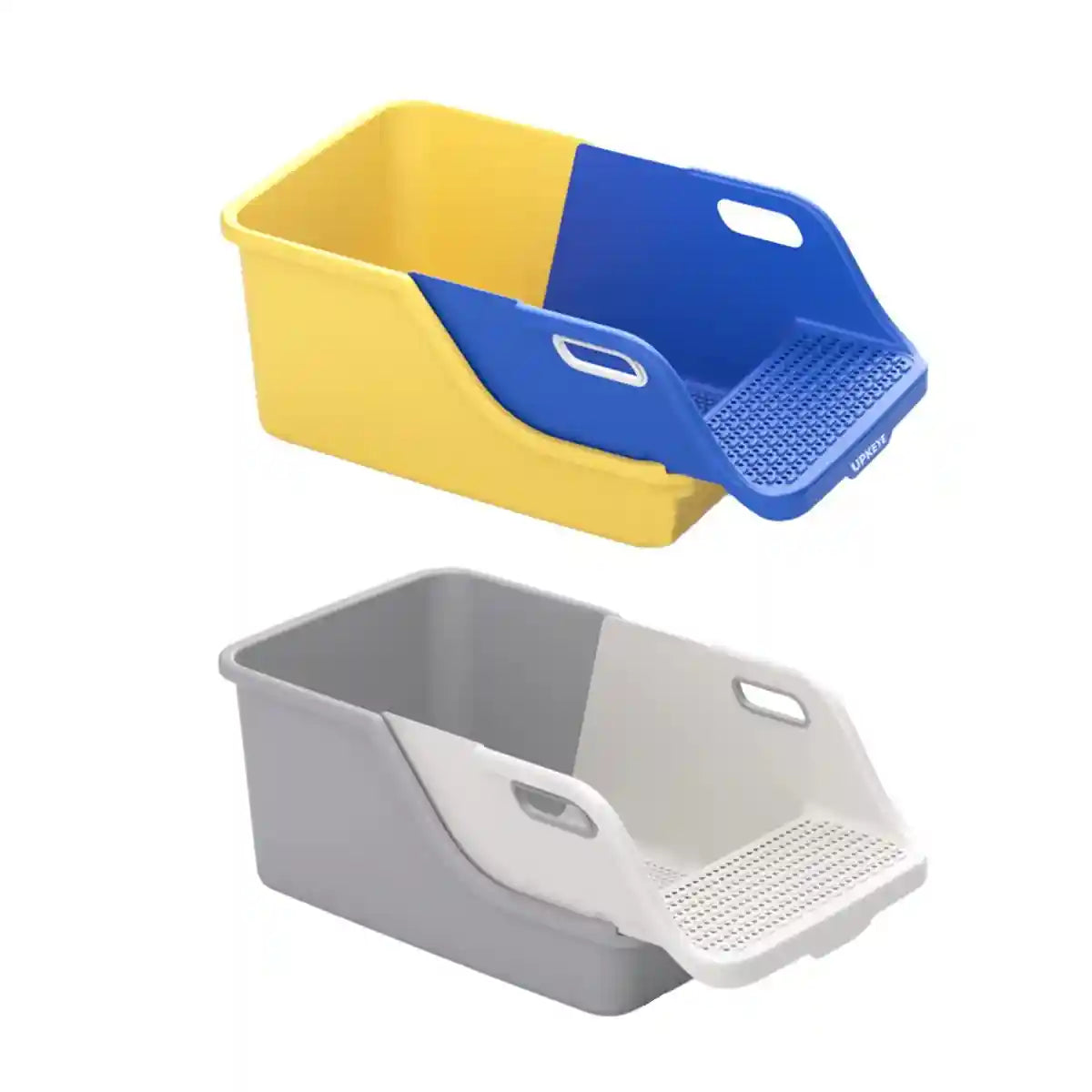 Extra-Large Cat Litter Box with Self-Cleaning Design