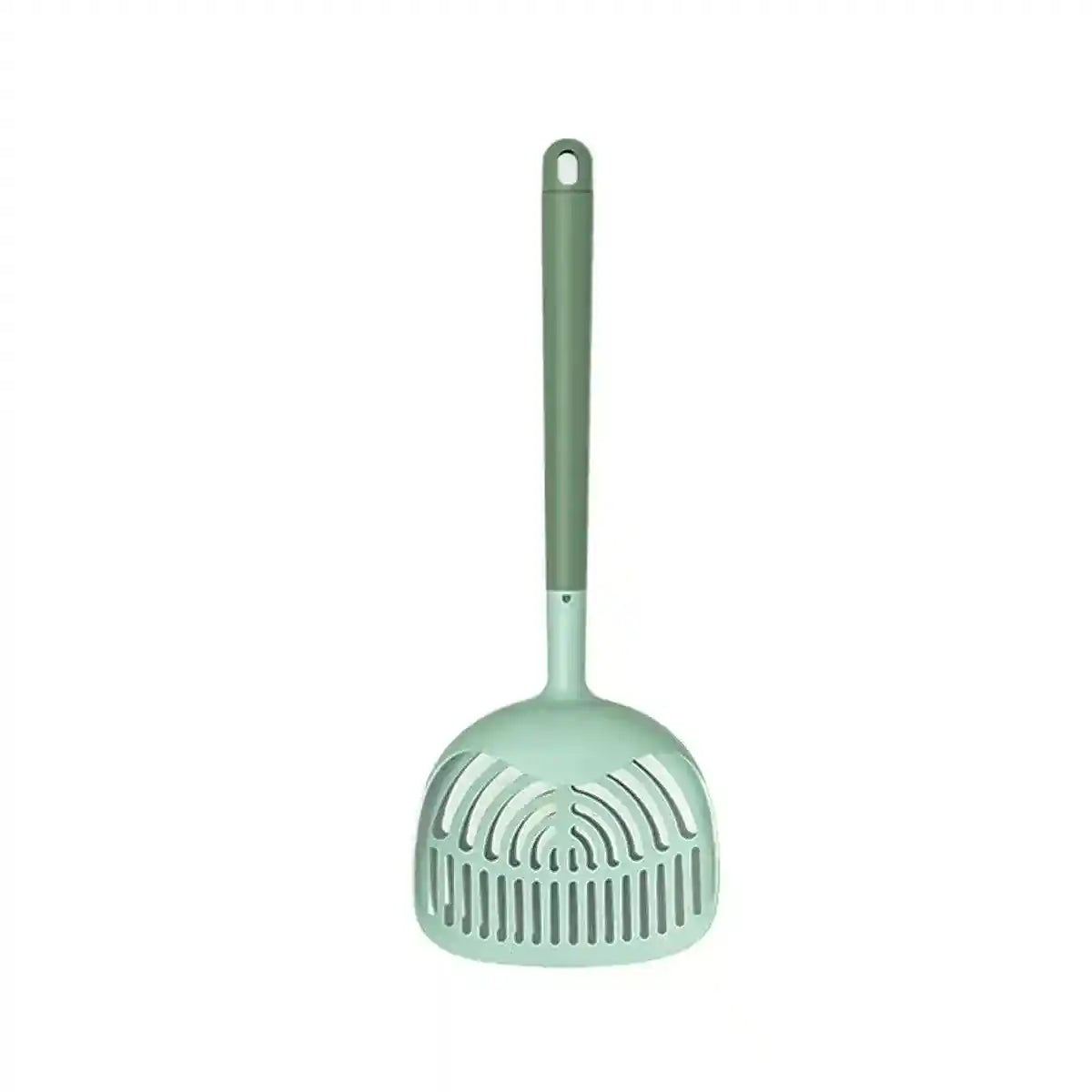 Long Handle Cat Litter Scoop with Angled Head & Filter Holes
