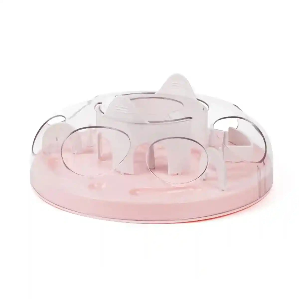 Interactive Slow Feeder Cat Bowl with Maze Design for Healthy Eating