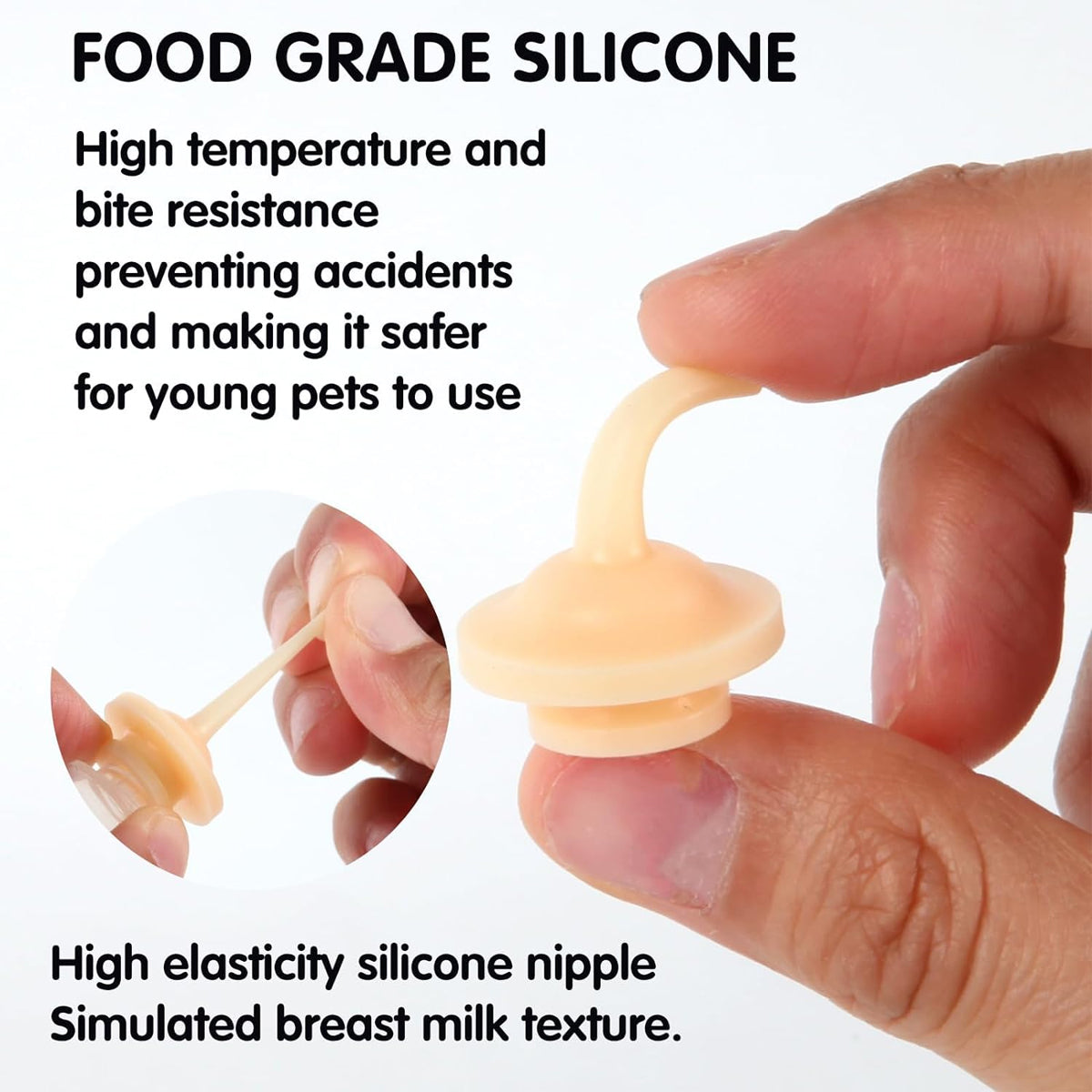 Kitten Puppy Pet Feeding Syringe Feeder Cat Dog Nursing Bottle with Pacifier