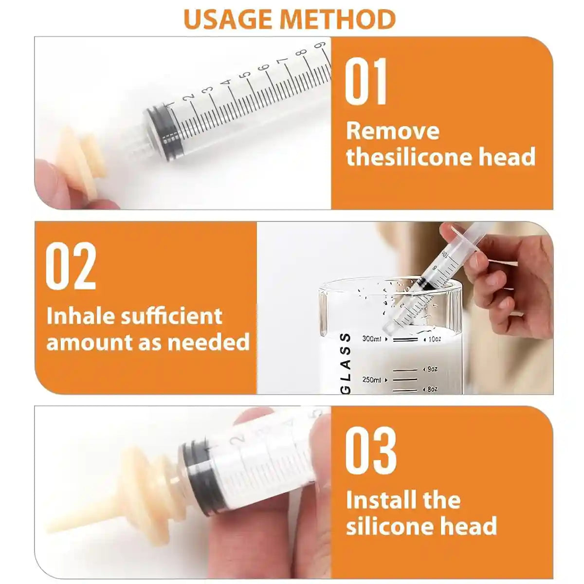 Kitten Puppy Pet Feeding Syringe Feeder Cat Dog Nursing Bottle with Pacifier