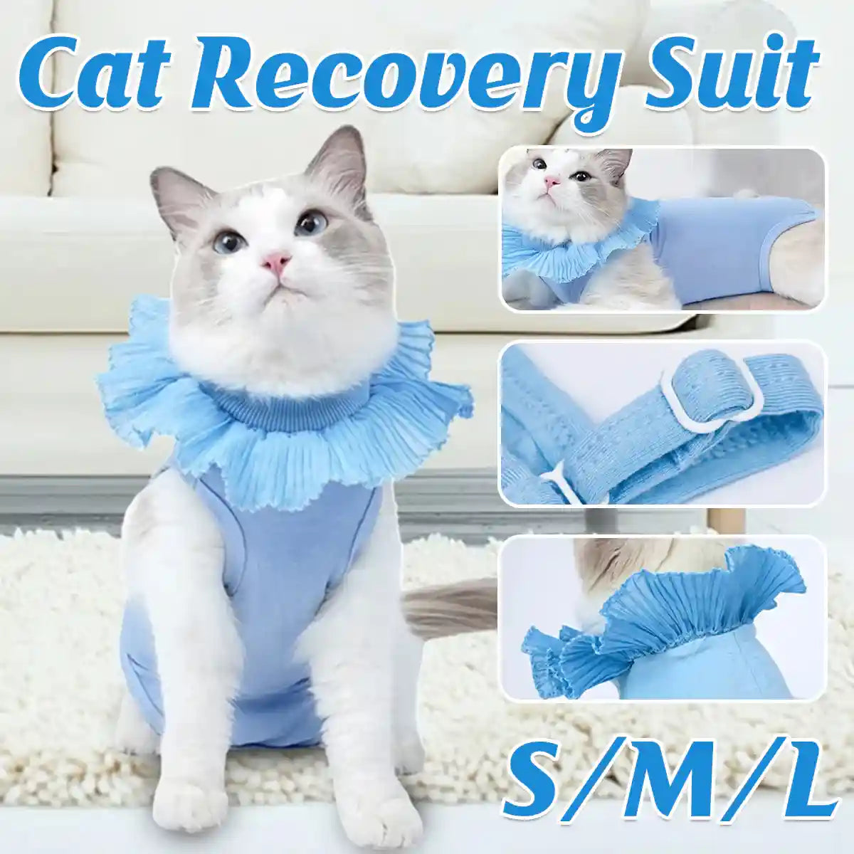 Cat Postoperative Recovery Suit