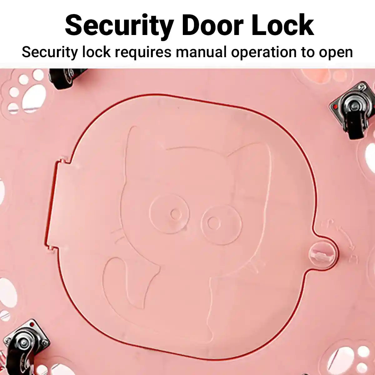 Cat Treadmill Outdoor Walking & Exercise Tunnel With Lockable Wheels