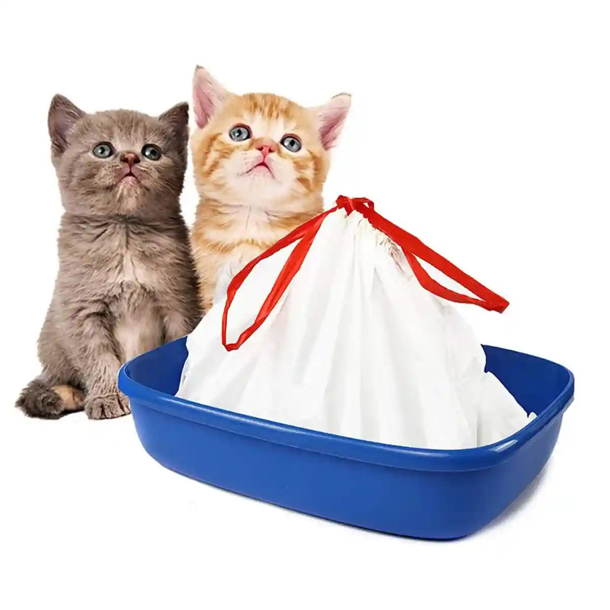 Drawstring Disposable Cat Litter Bag 10PCS (S/L)