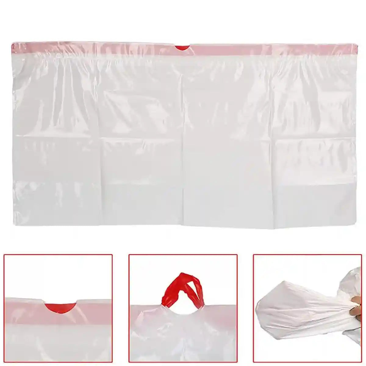 Drawstring Disposable Cat Litter Bag 10PCS (S/L)
