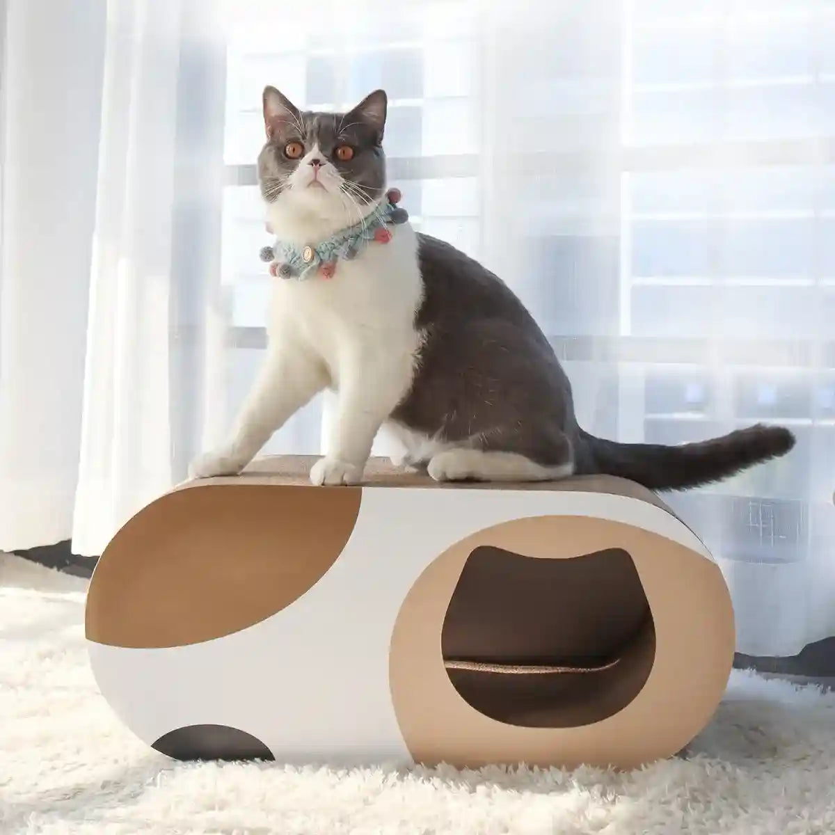 Tunnel Cat Scratching Board