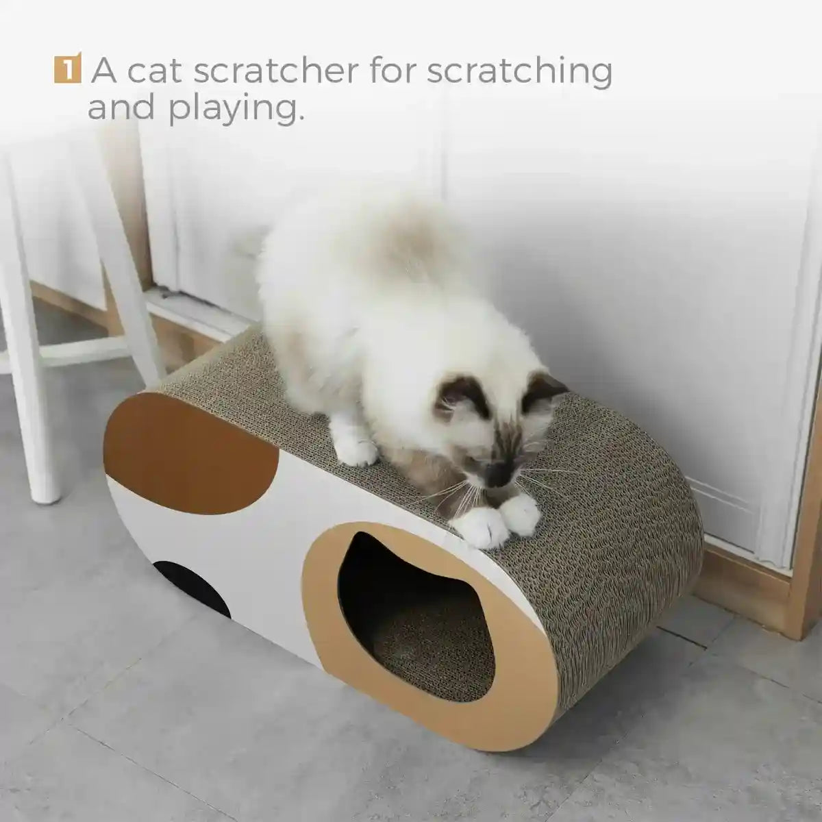 Tunnel Cat Scratching Board