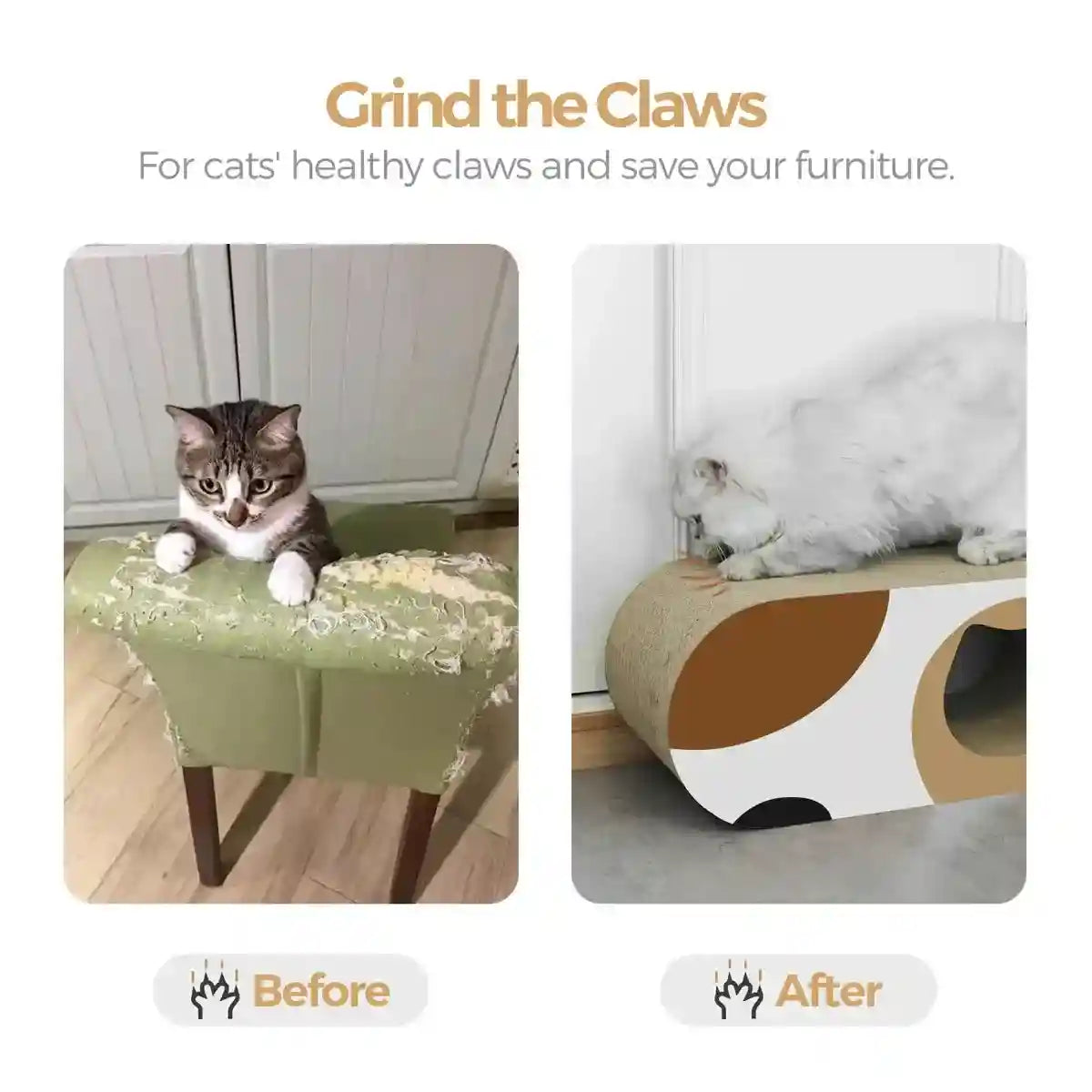 Tunnel Cat Scratching Board