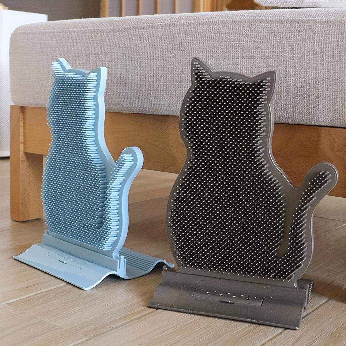 Self-Grooming Cat Hair Scraper Fixed Massage Brush for Shedding