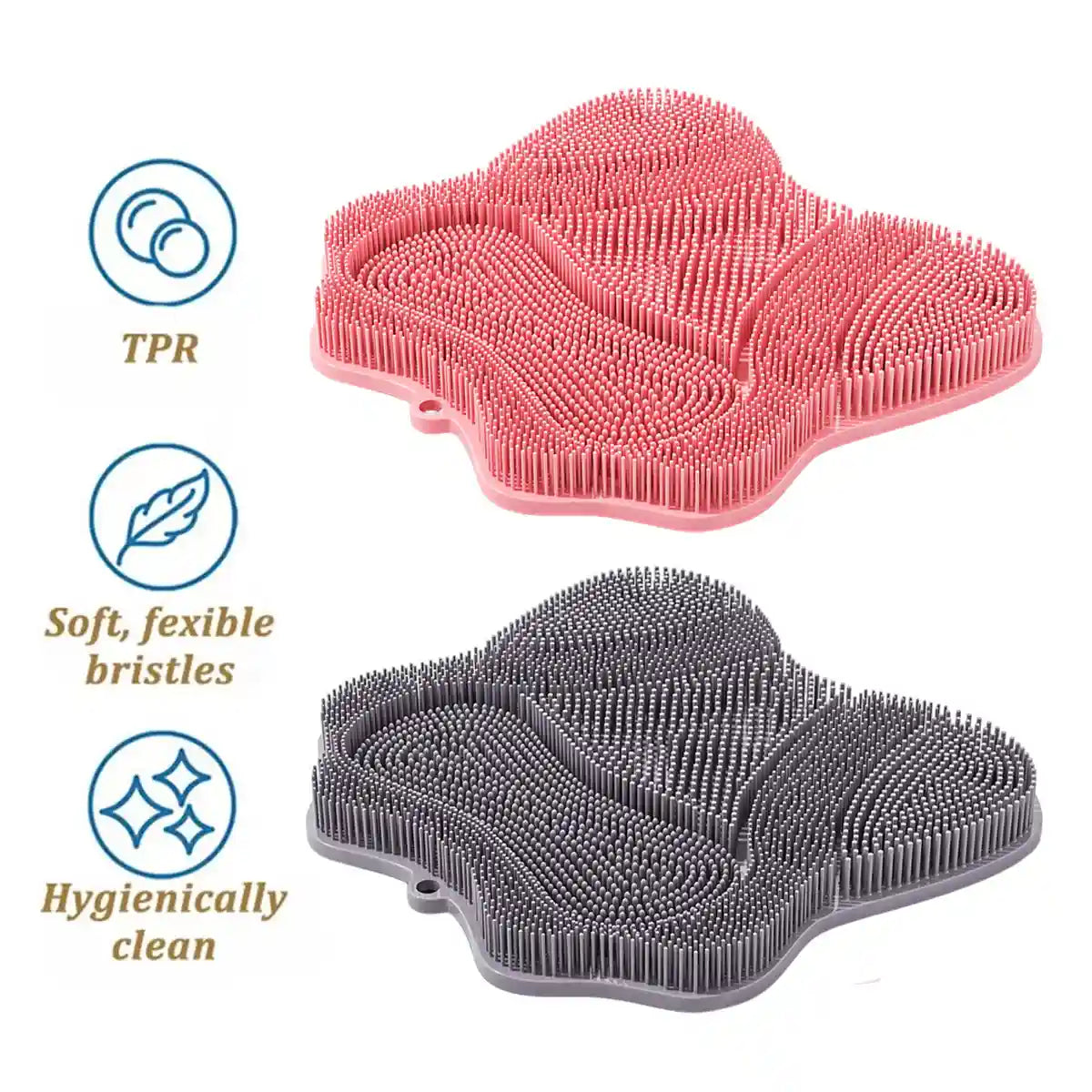 Cat Self Groomer Brush Wall-Mounted Silicone Grooming Pad for Cats