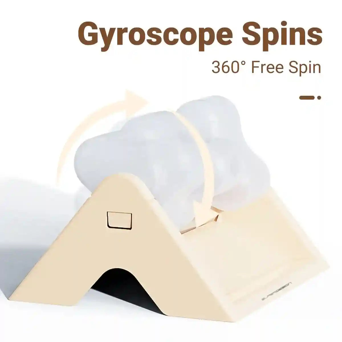 Interactive Pet Food Dispenser Toy Rotating Slow Feeder for Cats & Dogs