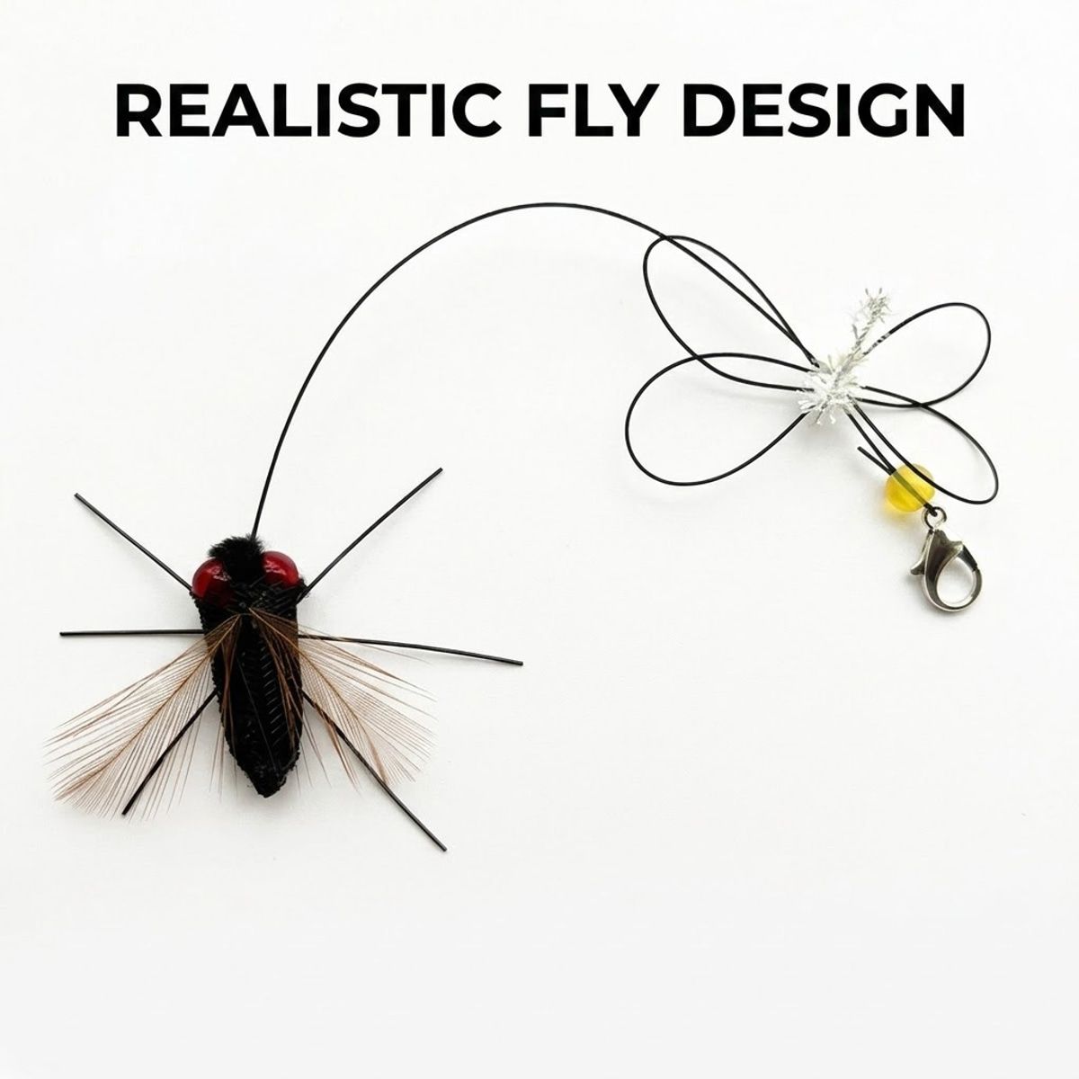 Fly Cat Teaser Attachment with 35cm Line