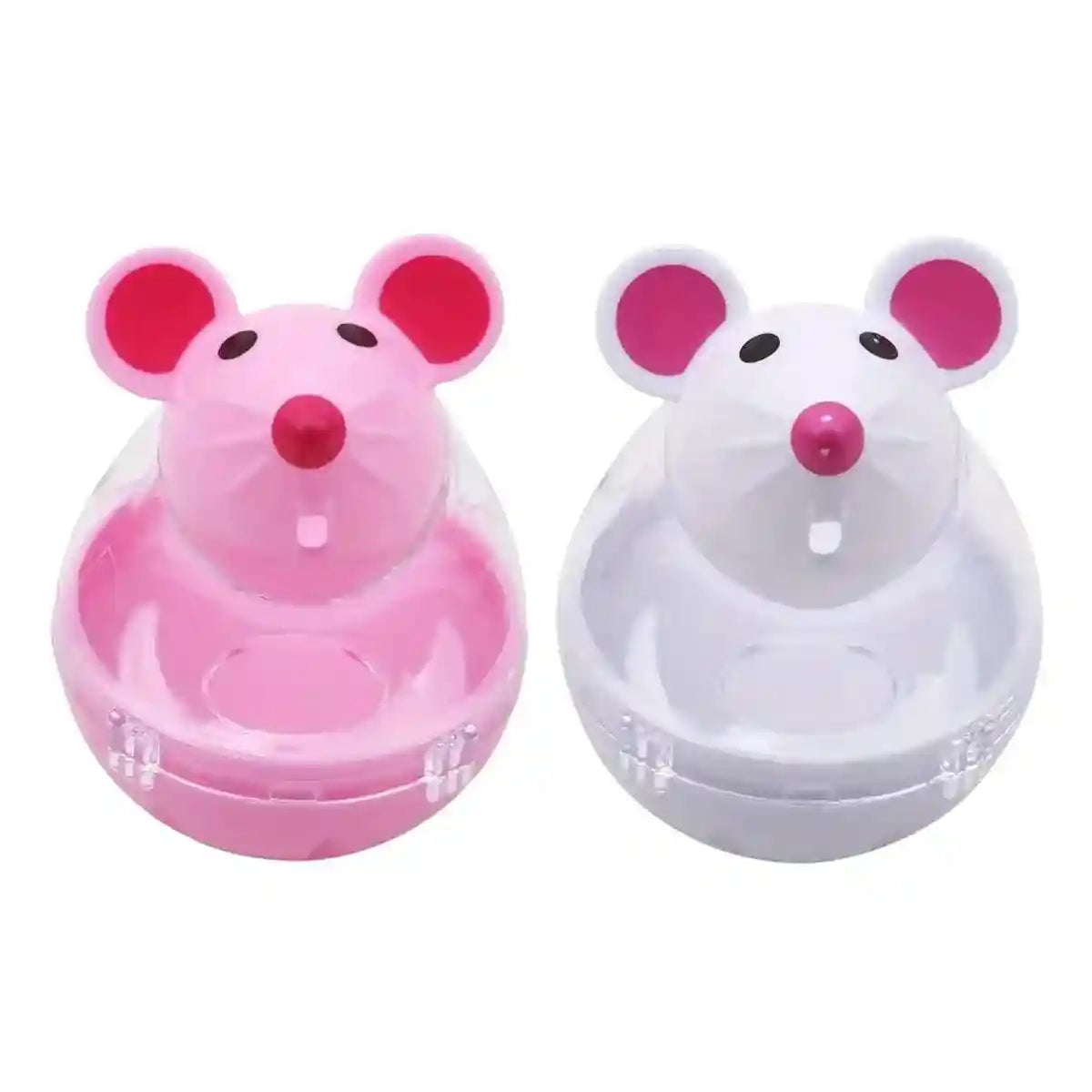 Interactive Cat Treat Dispenser Slow Feeder & Fun Mouse Toy