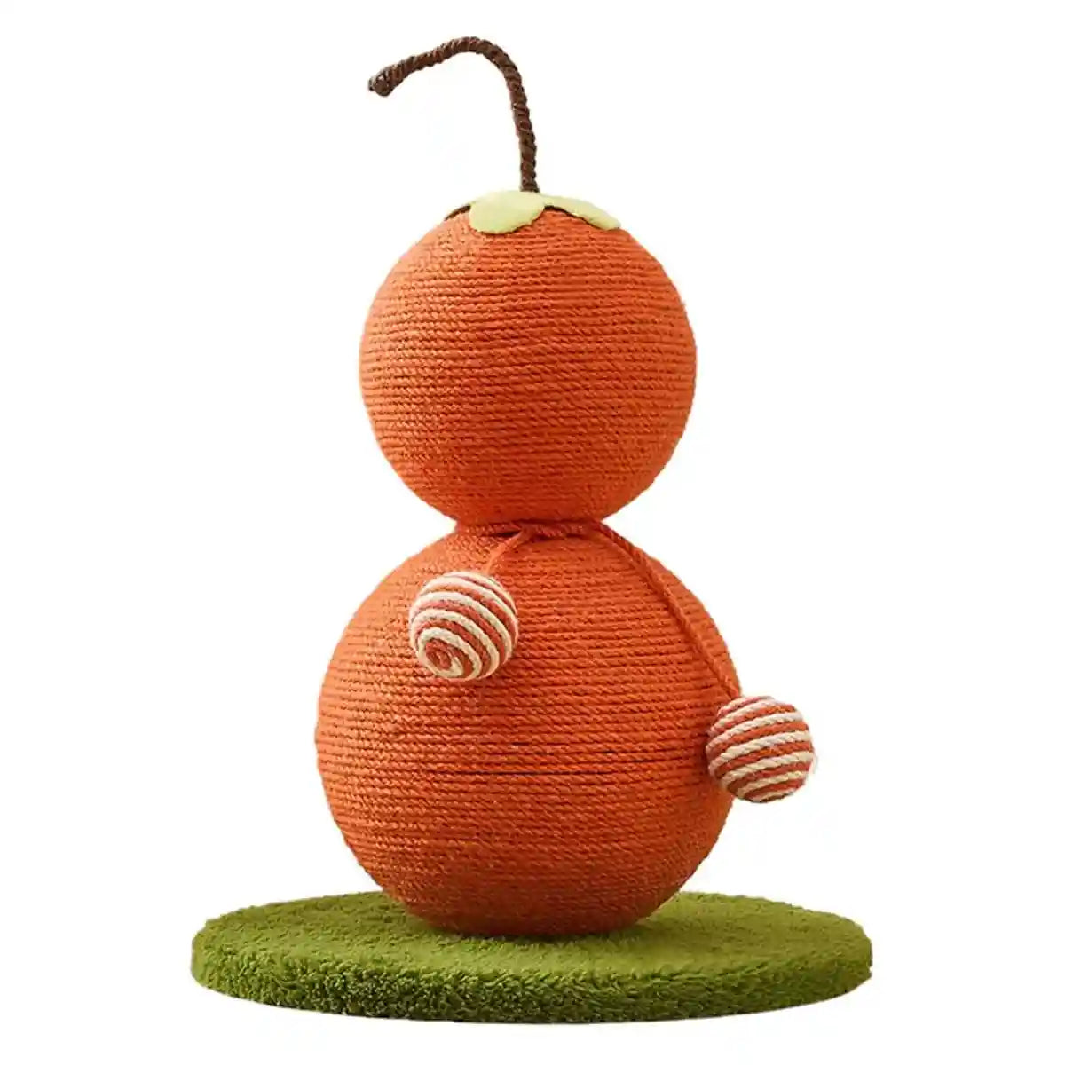 Gourd-Shaped Cat Scratching Column with Sisal Rope & Play Ball