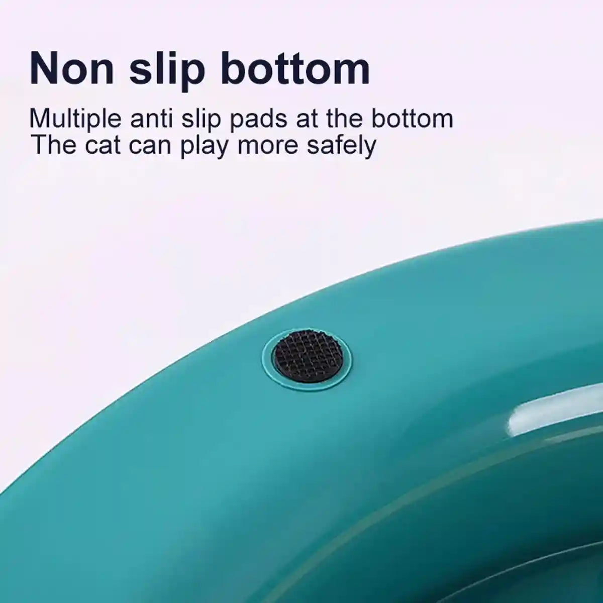 Interactive Cat Scratching Pad Round Corrugated Play Toy with Balls