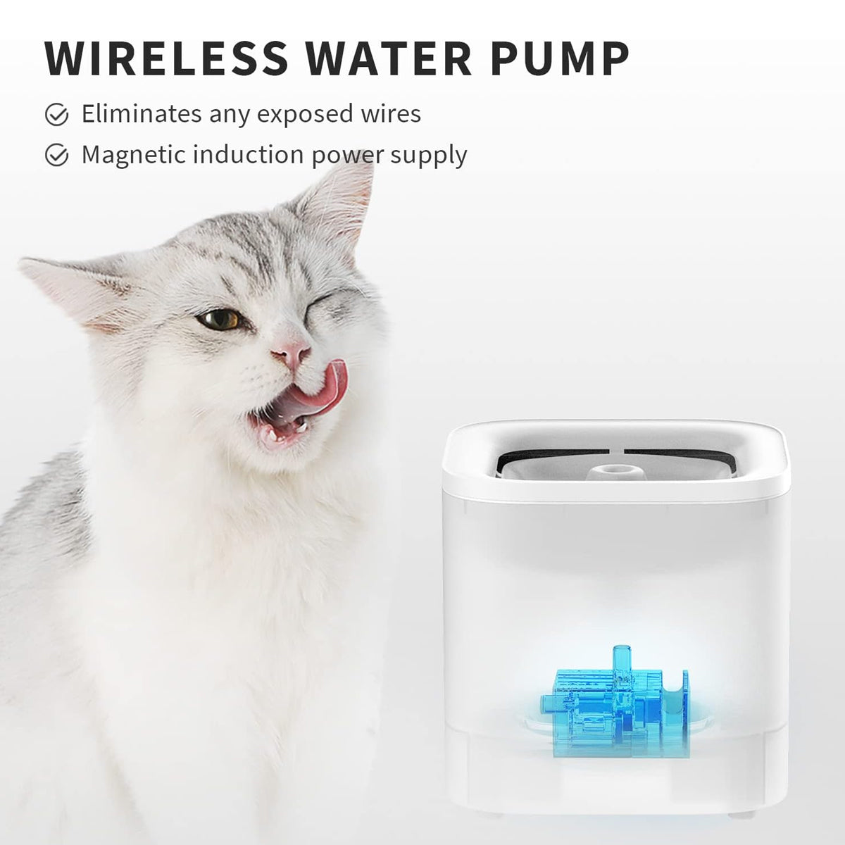 PETKIT Solo SE Cat Water Fountain With Wireless Pump