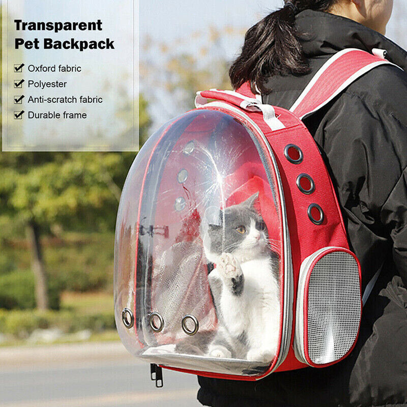 Pet Carrier Backpack With Bubble Window For Small Pets