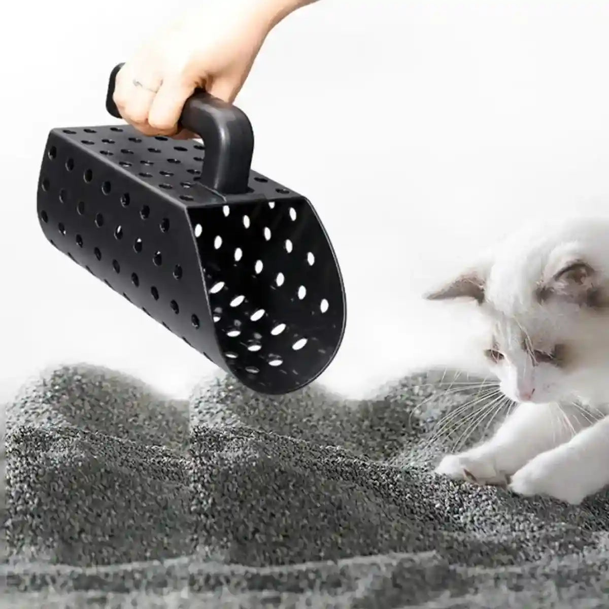 Multi-Use Sand Scoop Shovel Set for Beach or Cat Litter Cleaning