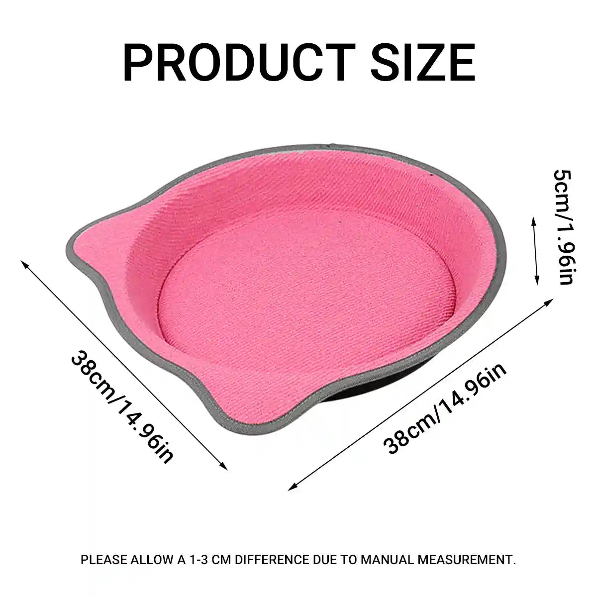 Paper Cat Scratching Board Multi-Use Toy Scratcher & Bed for Cats