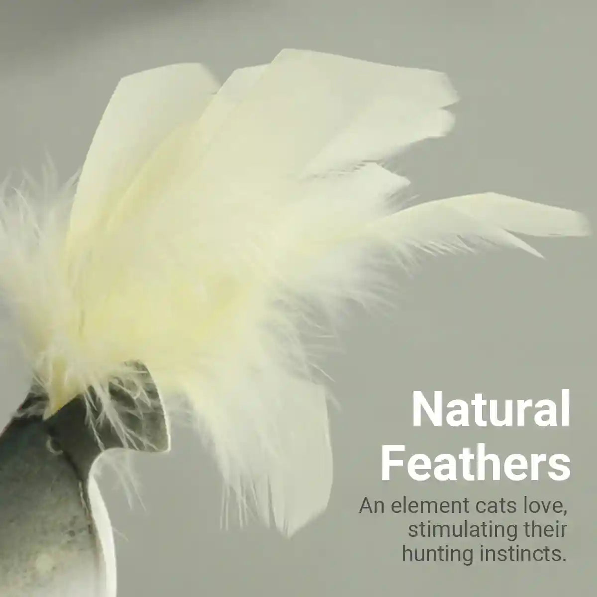 Catnip Pufferfish Toy with Bell & Feathers