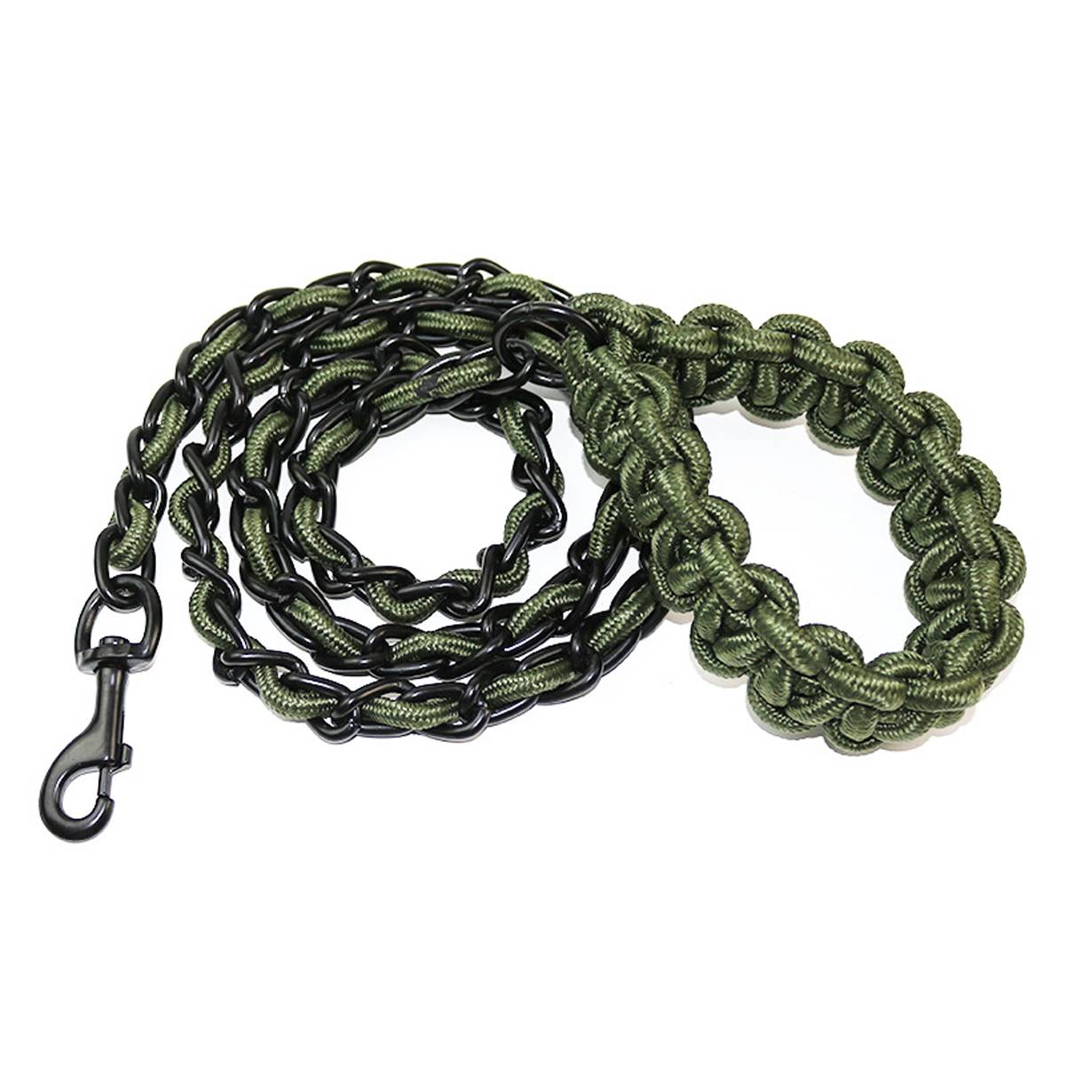 Chew Proof Dog Leash Heavy Duty Metal Chain Leash