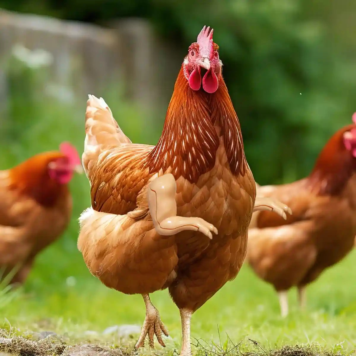 Chicken Arm Decoration Funny Rooster Costume Toy for Pets