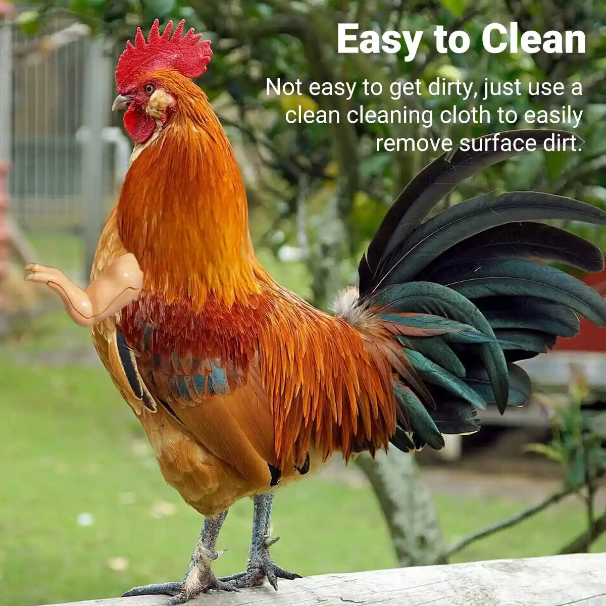 Chicken Arm Decoration Funny Rooster Costume Toy for Pets