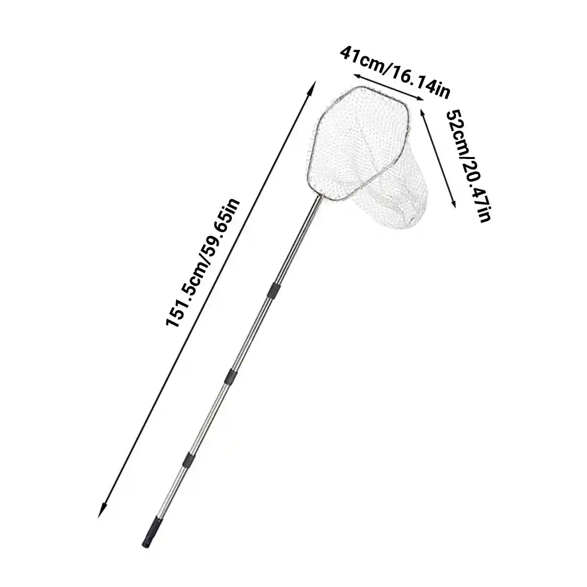 Adjustable Chicken Net Catcher Stainless Steel Poultry Catching Tool