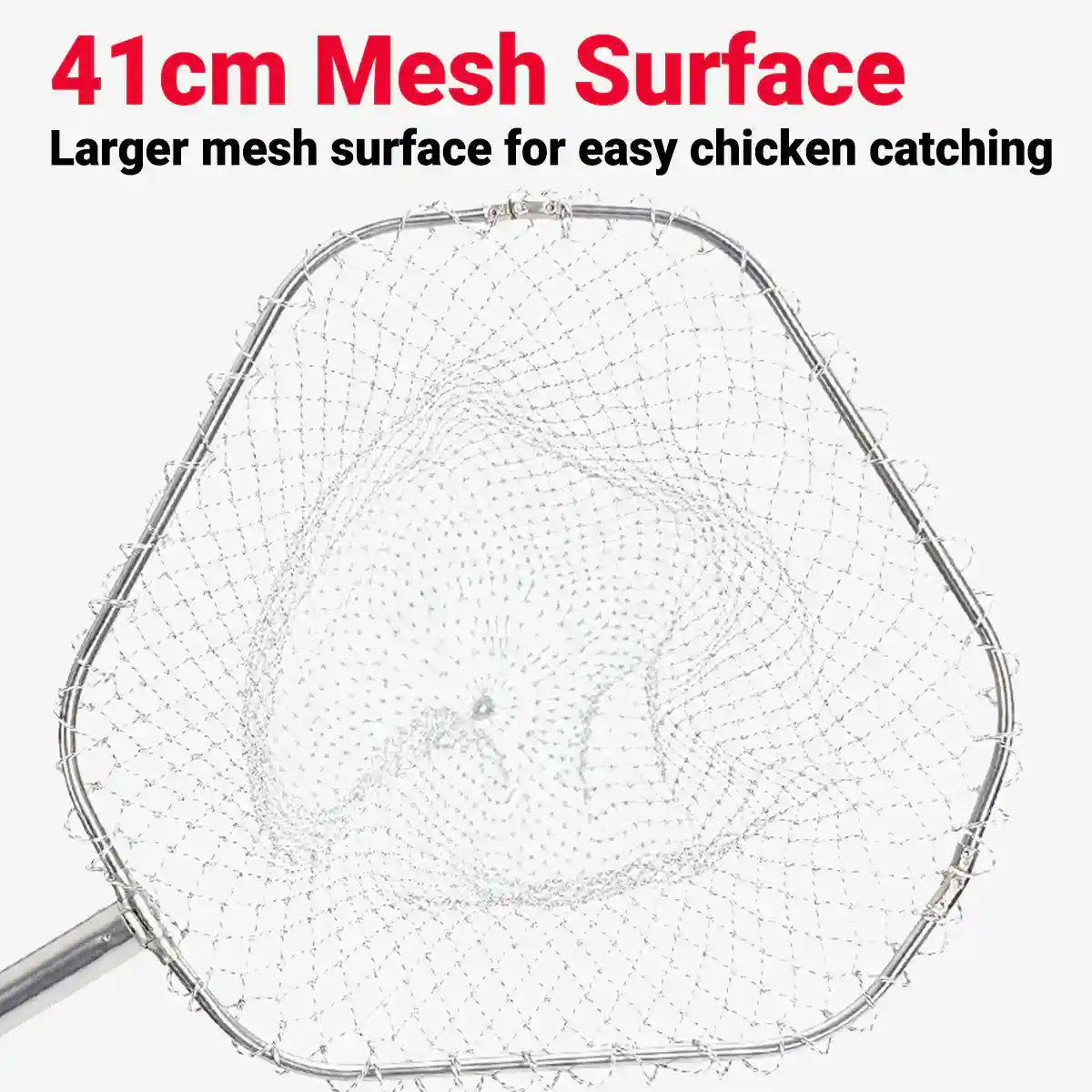 Adjustable Chicken Net Catcher Stainless Steel Poultry Catching Tool