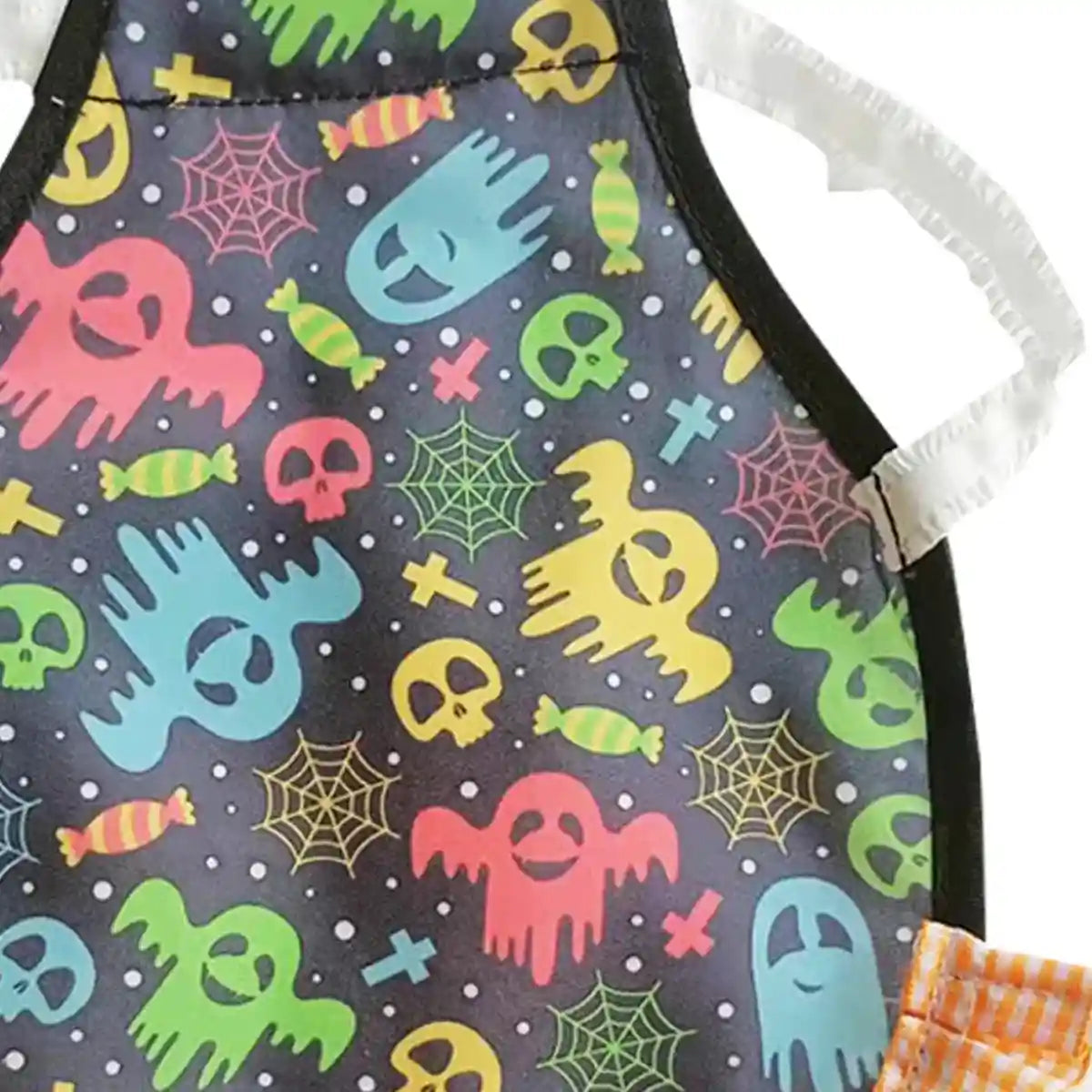 Halloween Chicken Saddle Apron with Festive Prints for Hens