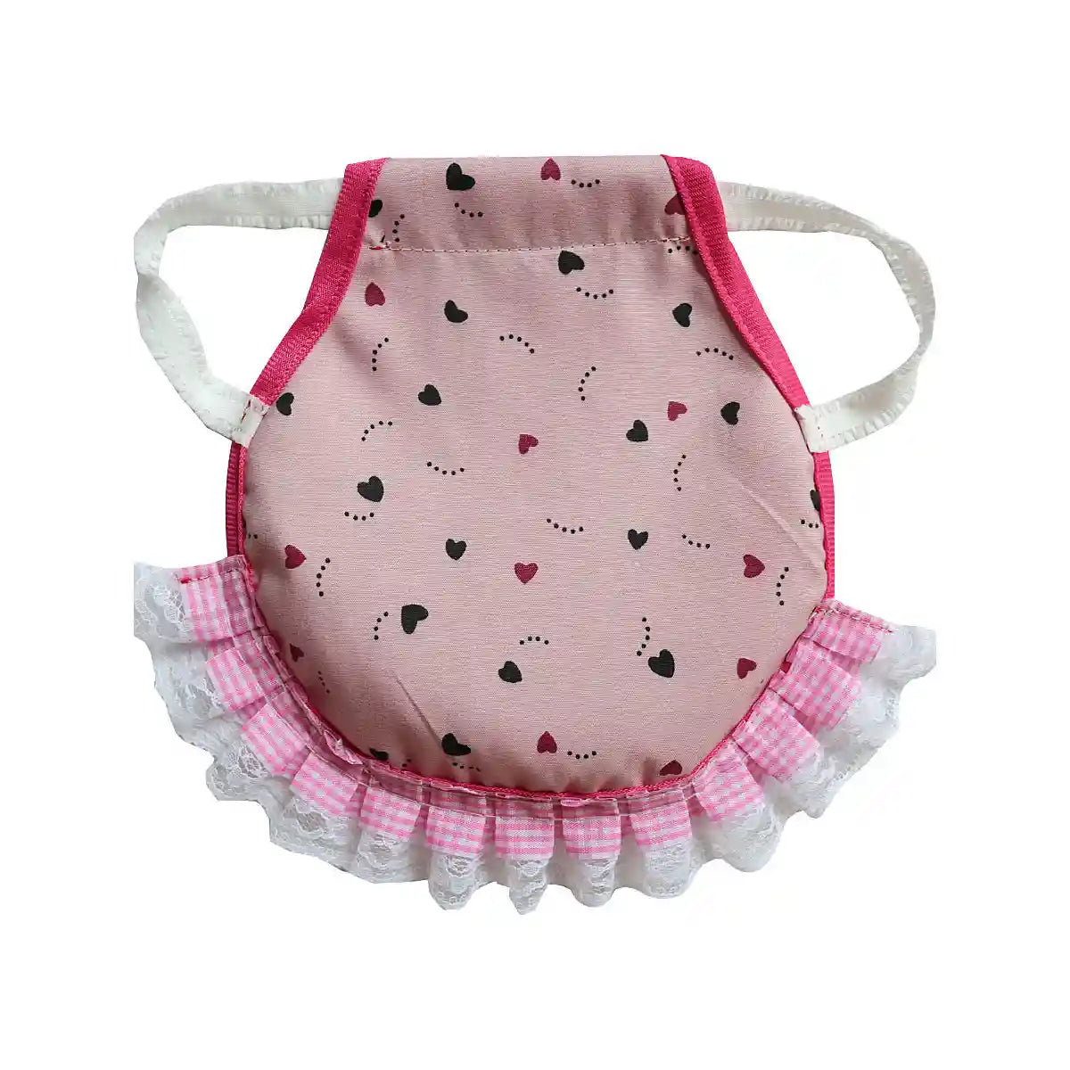 5 Pack Adjustable Chicken Saddle Aprons with Lace Trim