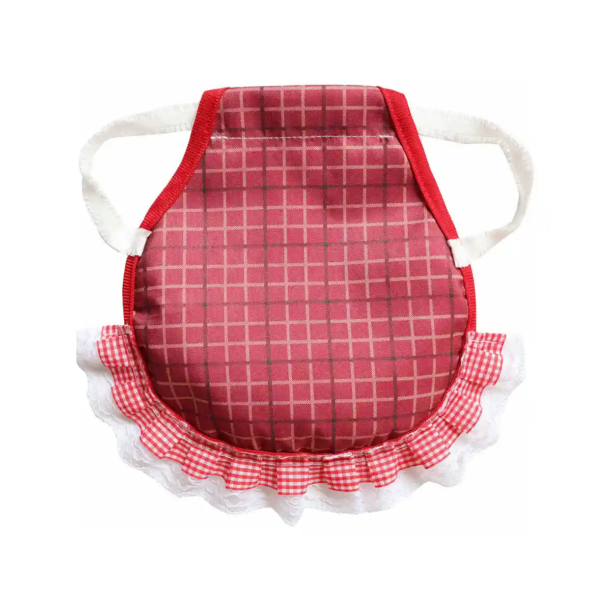 5 Pack Adjustable Chicken Saddle Aprons with Lace Trim