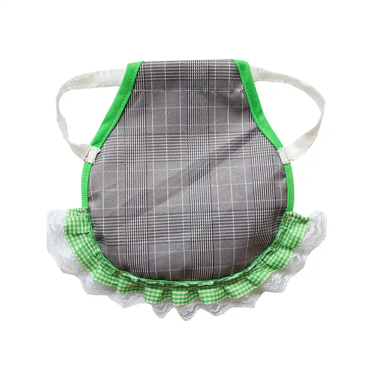 5 Pack Adjustable Chicken Saddle Aprons with Lace Trim