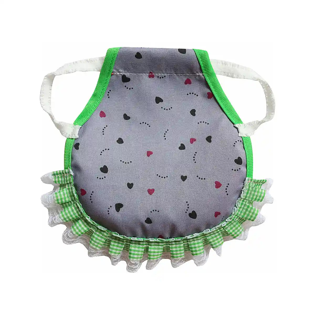 5 Pack Adjustable Chicken Saddle Aprons with Lace Trim