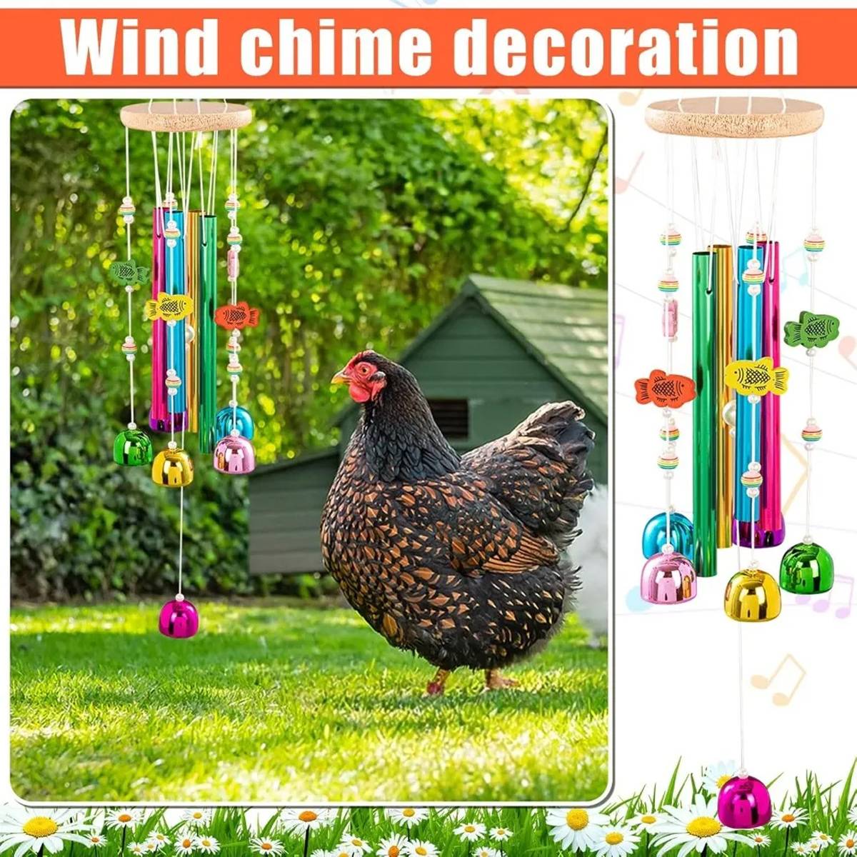 Chicken Wind Chime Toy