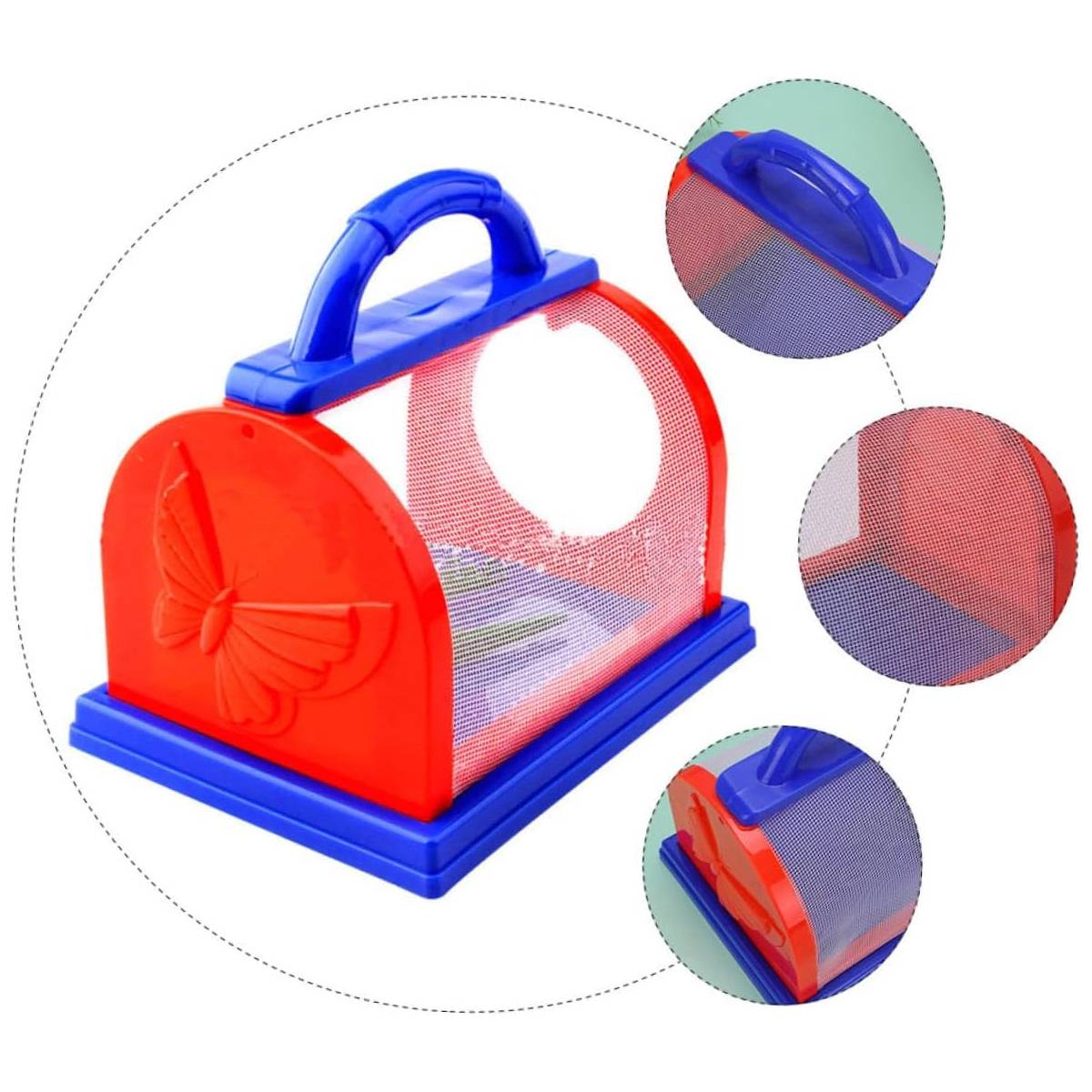 Kids' Insect Observation Cage - Transparent Bug Catcher Toy for Children