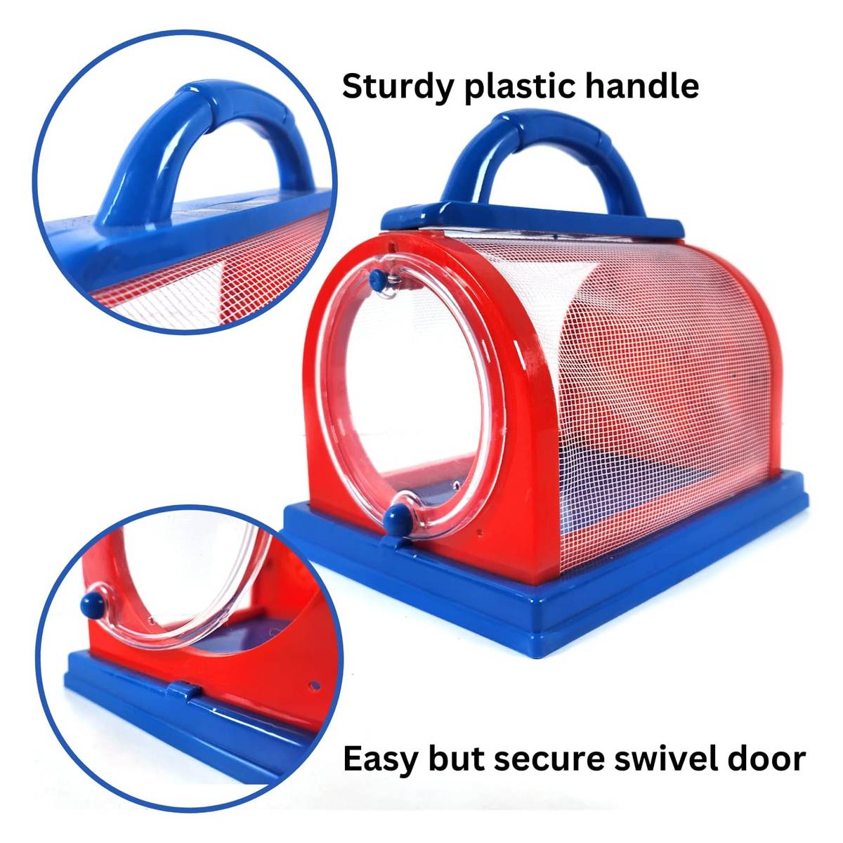 Kids' Insect Observation Cage - Transparent Bug Catcher Toy for Children