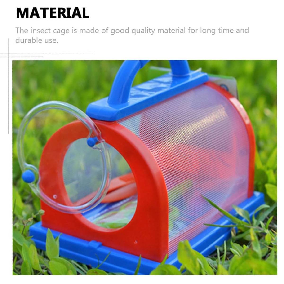 Kids' Insect Observation Cage - Transparent Bug Catcher Toy for Children