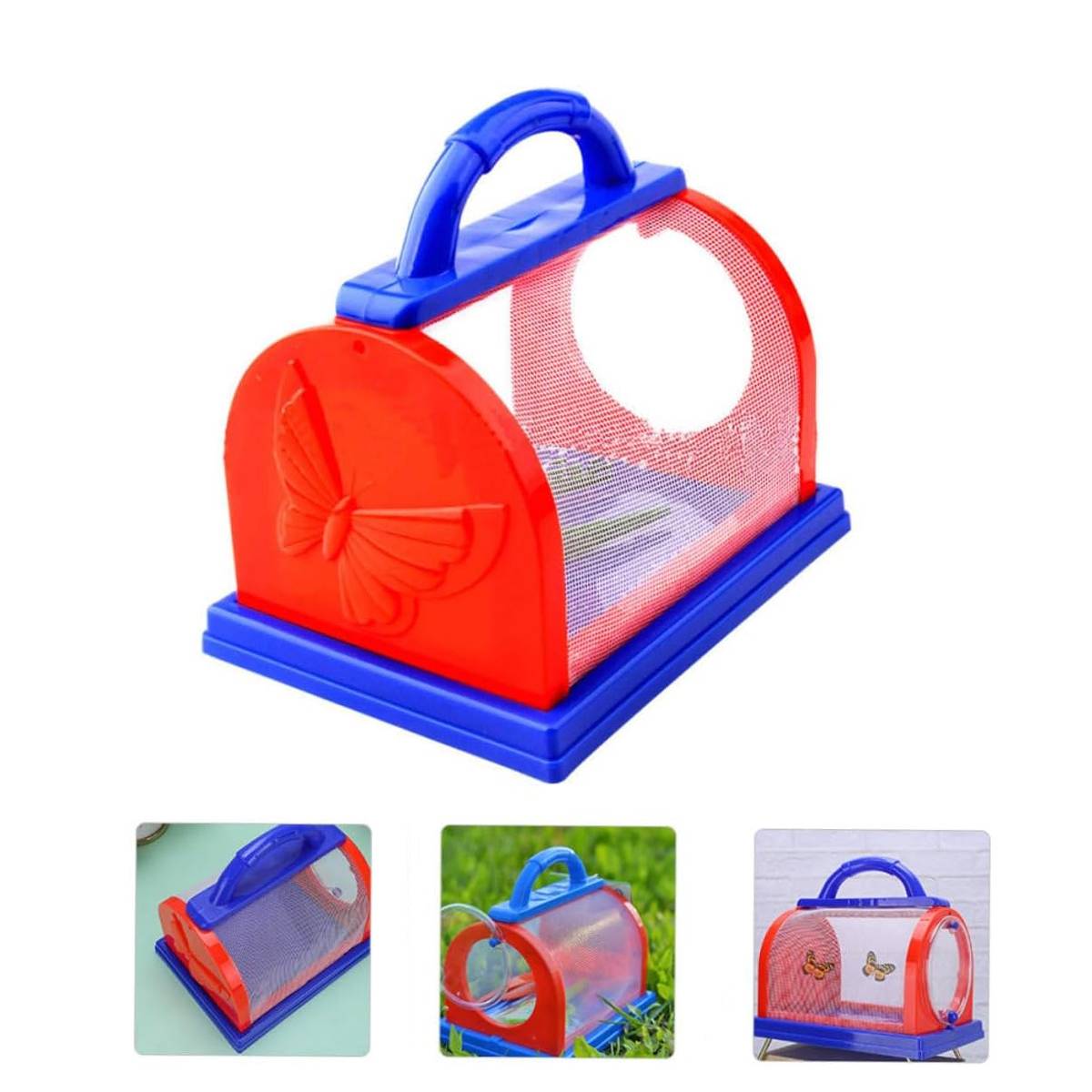 Kids' Insect Observation Cage - Transparent Bug Catcher Toy for Children