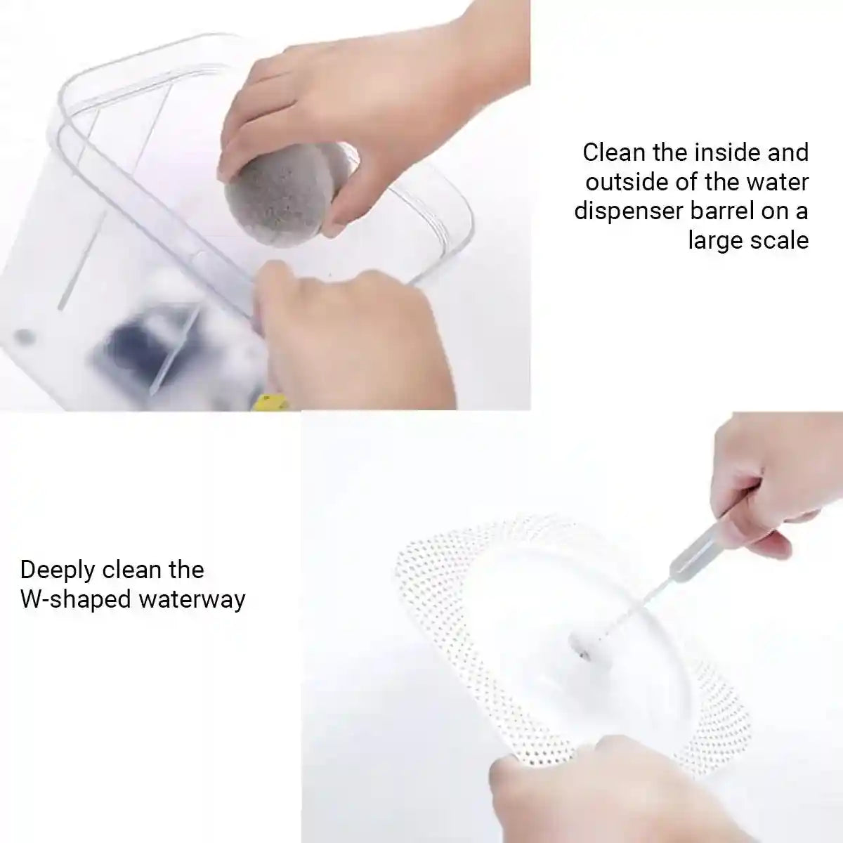 PETKIT Dual-Use Brush & Sponge for Pet Bowls & Water Dispensers