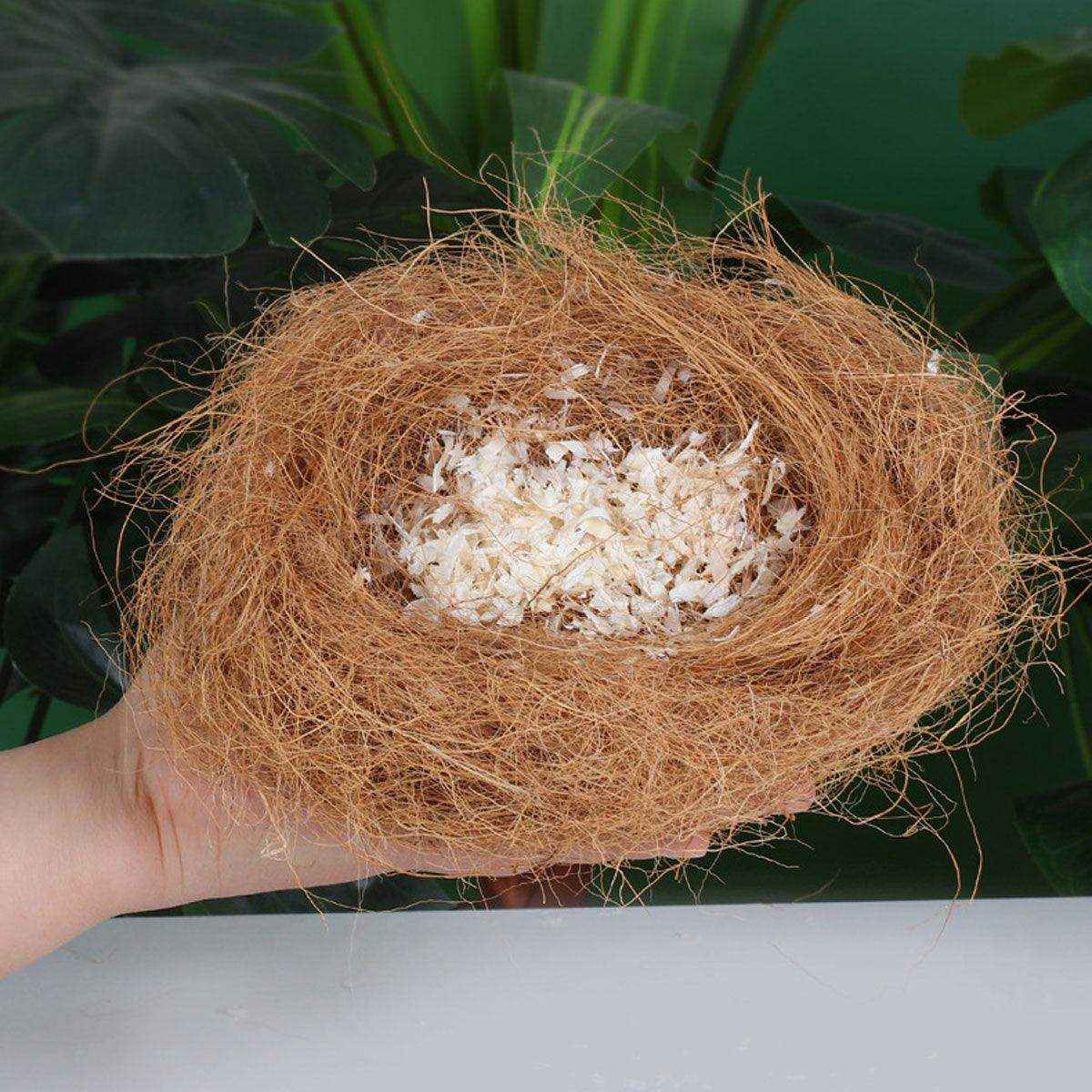Premium Bird Nest Material with Natural Coconut Fiber for Comfortable Breeding