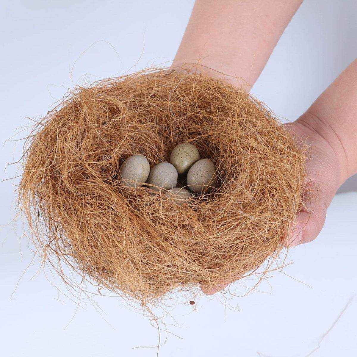 Premium Bird Nest Material with Natural Coconut Fiber for Comfortable Breeding