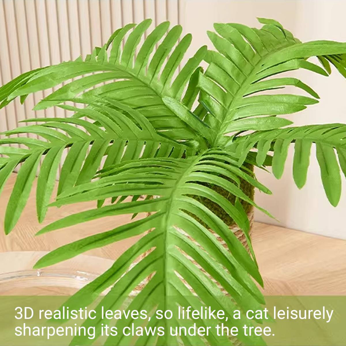 Coconut Tree Cat Climbing Frame With Capsule Bed