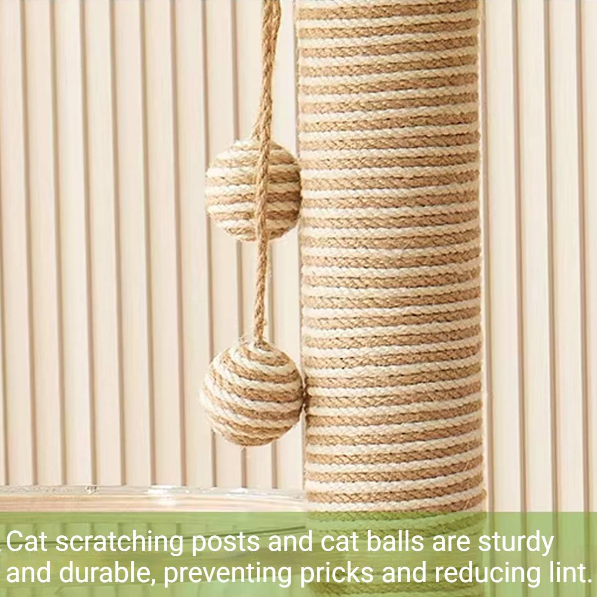 Coconut Tree Cat Climbing Frame With Capsule Bed